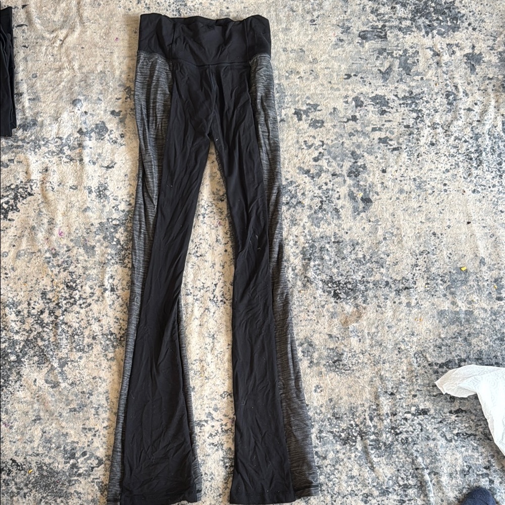 Women's Black and Gray leggings